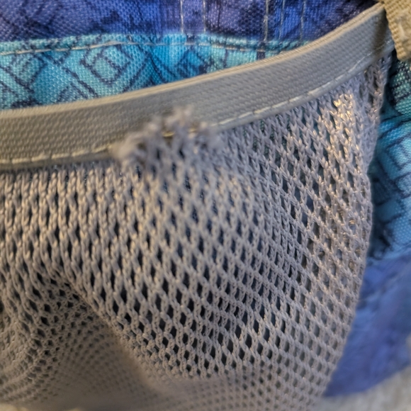 L.L. Bean Blue and Purple Deluxe Backpack - Picture 9 of 10